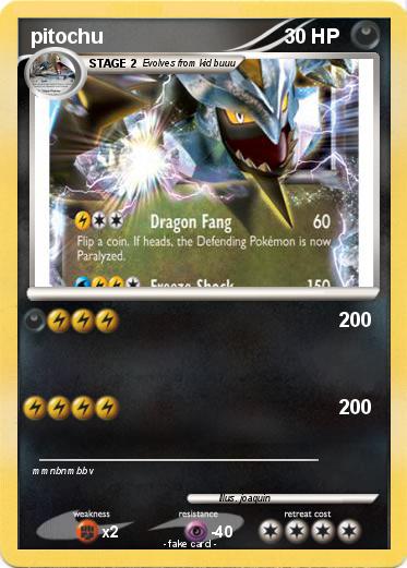 Pokemon pitochu