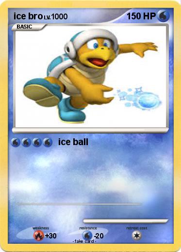 Pokemon ice bro