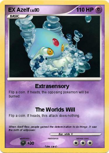 Pokemon EX Azelf