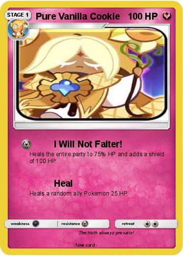 Pokemon Pure Vanilla Cookie