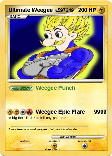 Pokemon Ultimate Weegee