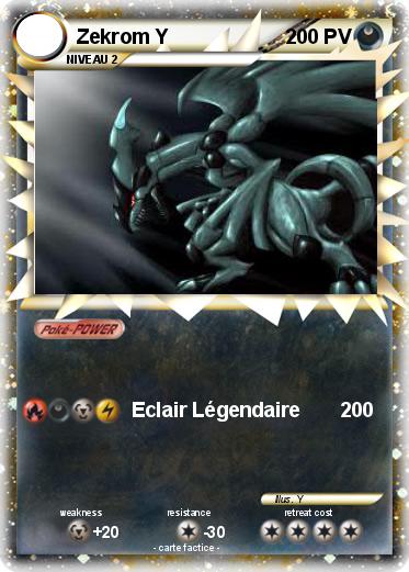 Pokemon Zekrom Y