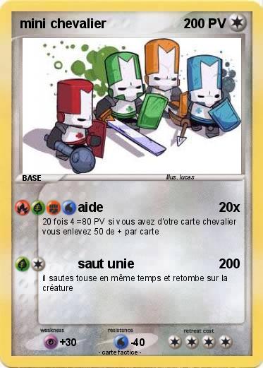 Pokemon mini chevalier