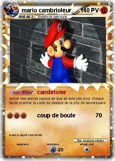 Pokemon mario cambrioleur