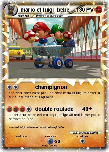 Pokemon mario et luigi  bebe