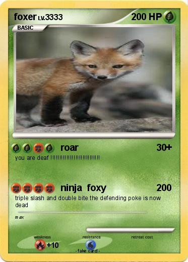 Pokemon foxer