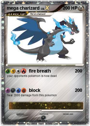 Pokemon mega charizard