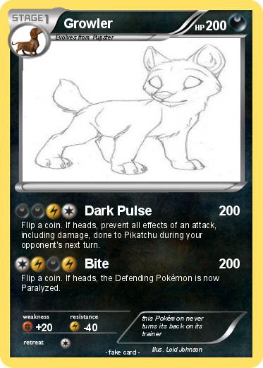 Pokemon Growler