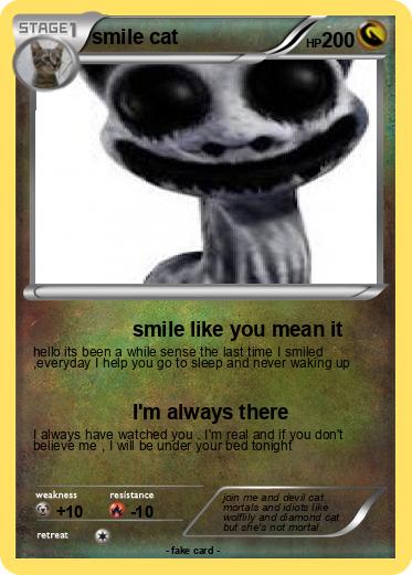 Pokemon smile cat