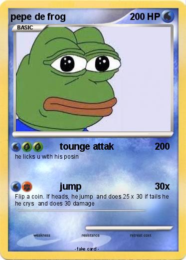 Pokemon pepe de frog