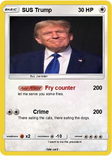 Pokemon SUS Trump
