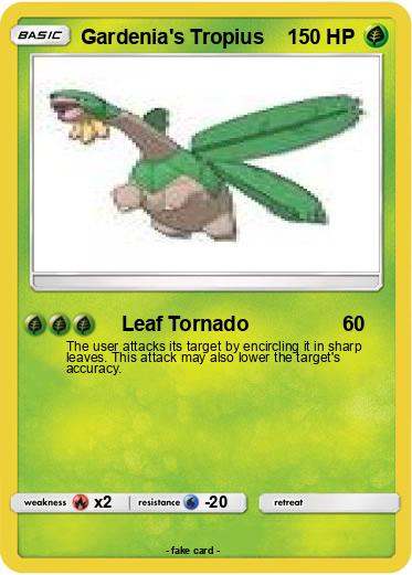 Pokemon Gardenia's Tropius