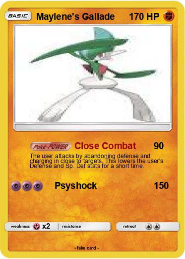 Pokemon Maylene's Gallade