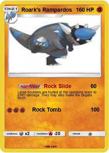Pokemon Roark's Rampardos