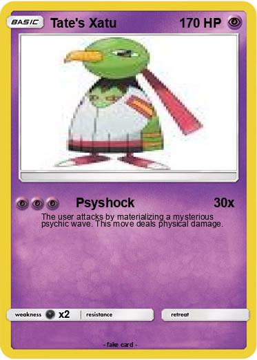 Pokemon Tate's Xatu