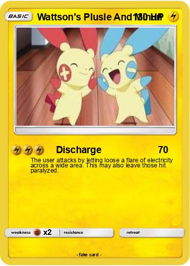 Pokemon Wattson's Plusle And Minun