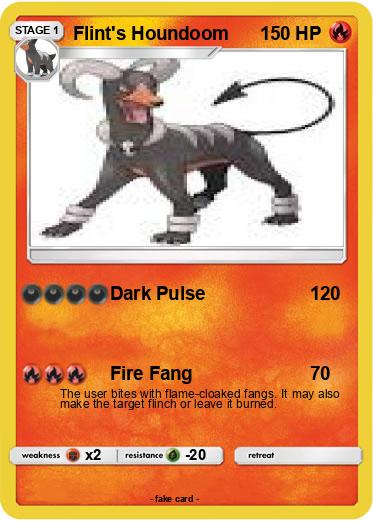 Pokemon Flint's Houndoom
