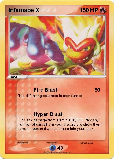 Pokemon Infernape X