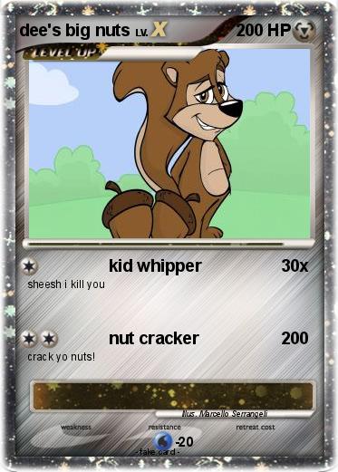 Pokemon dee's big nuts