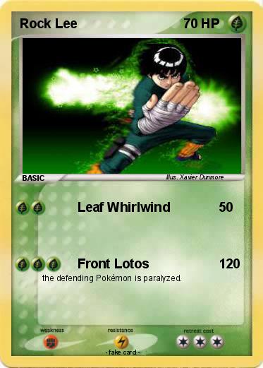 Pokemon Rock Lee