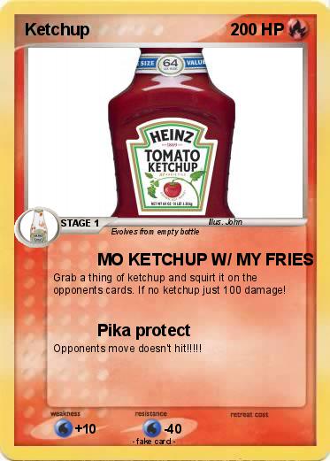 Pokemon Ketchup