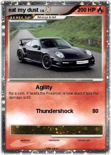 Pokemon eat my dust