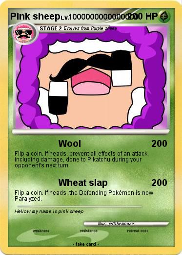 Pokemon Pink sheep
