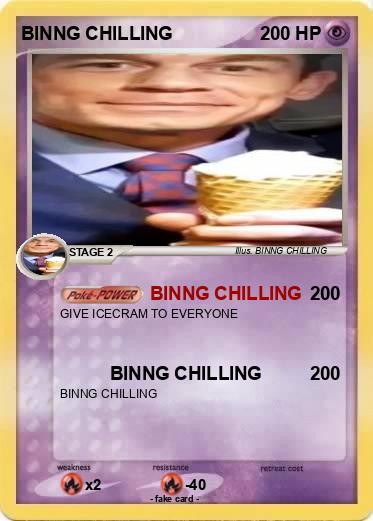 Pokemon BINNG CHILLING