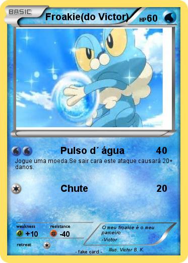 Pokemon Froakie(do Victor)