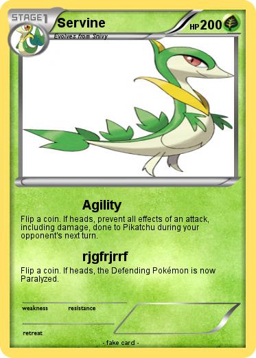 Pokemon Servine