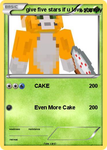 Pokemon give five stars if u love stampy
