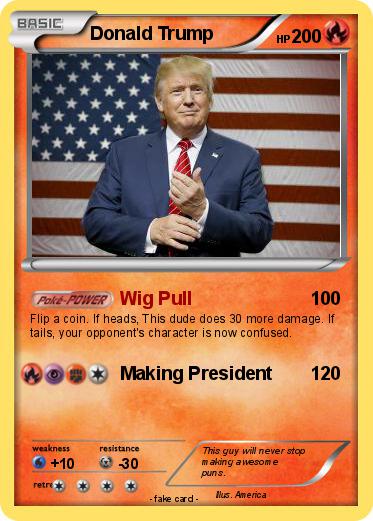 Pokemon Donald Trump