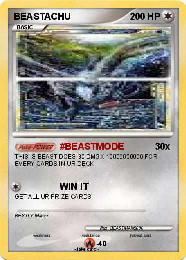Pokemon BEASTACHU