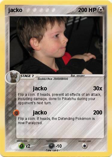 Pokemon jacko