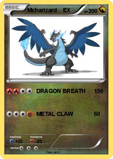 Pokemon Mcharizard    EX