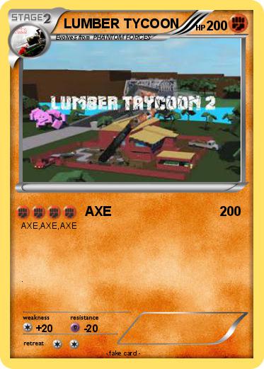 Pokemon LUMBER TYCOON