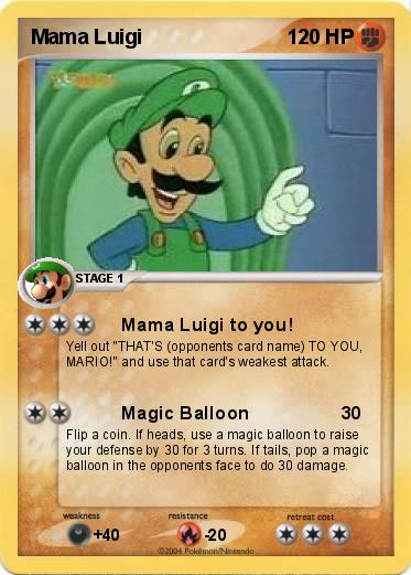 Pokemon Mama Luigi