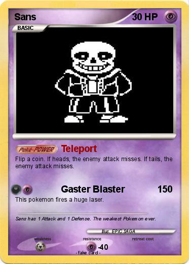 Pokemon Sans