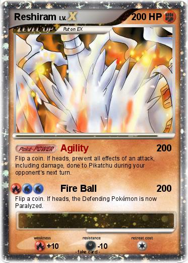 Pokemon Reshiram