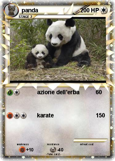 Pokemon panda