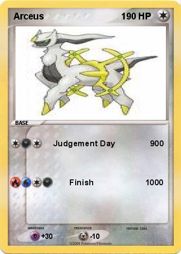 Pokemon Arceus                               1