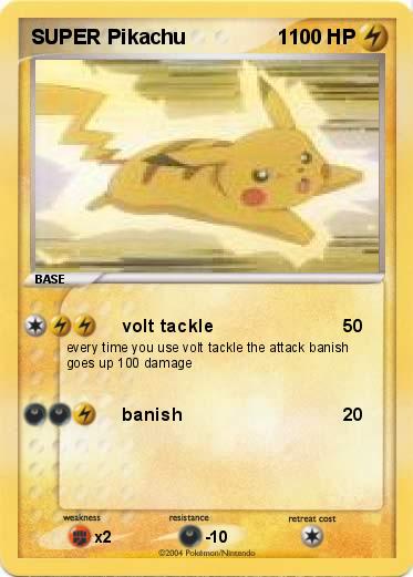 Pokemon SUPER Pikachu                1