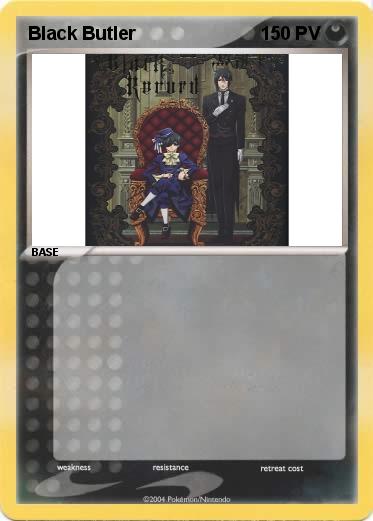 Pokemon Black Butler 