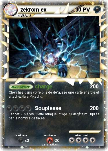Pokemon zekrom ex