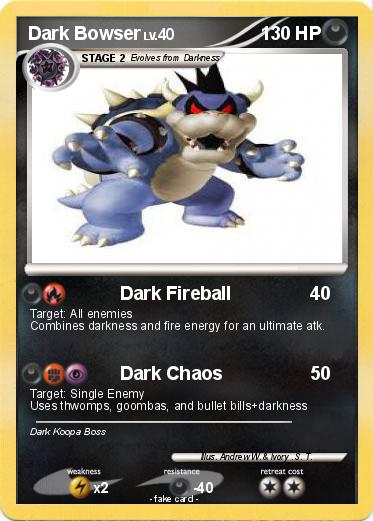 Pokemon Dark Bowser
