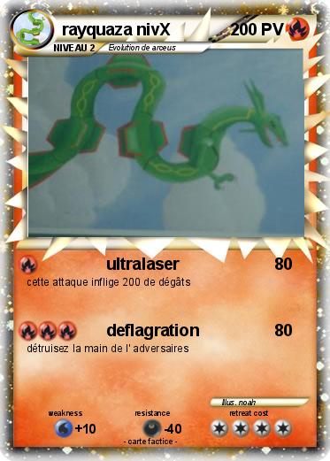 Pokemon rayquaza nivX