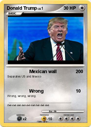 Pokemon Donald Trump