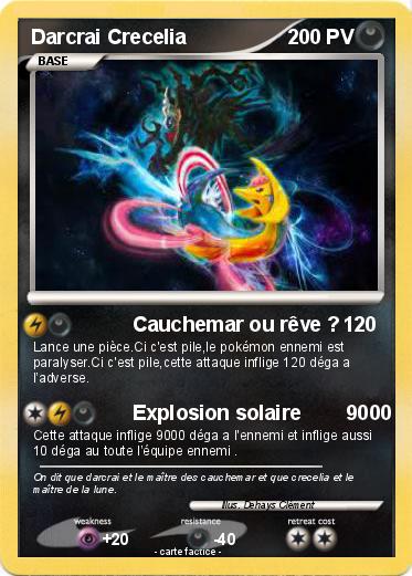 Pokemon Darcrai Crecelia