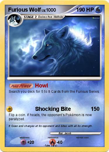 Pokemon Furious Wolf