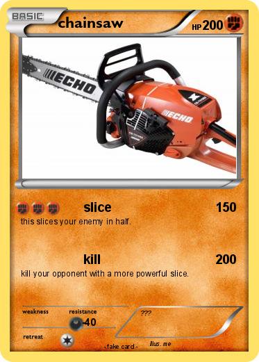 Pokemon chainsaw